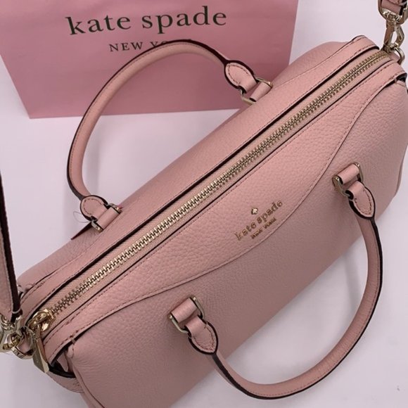 Kate Spade Mimi Satchel Rose Smoke - Picture 15 of 16